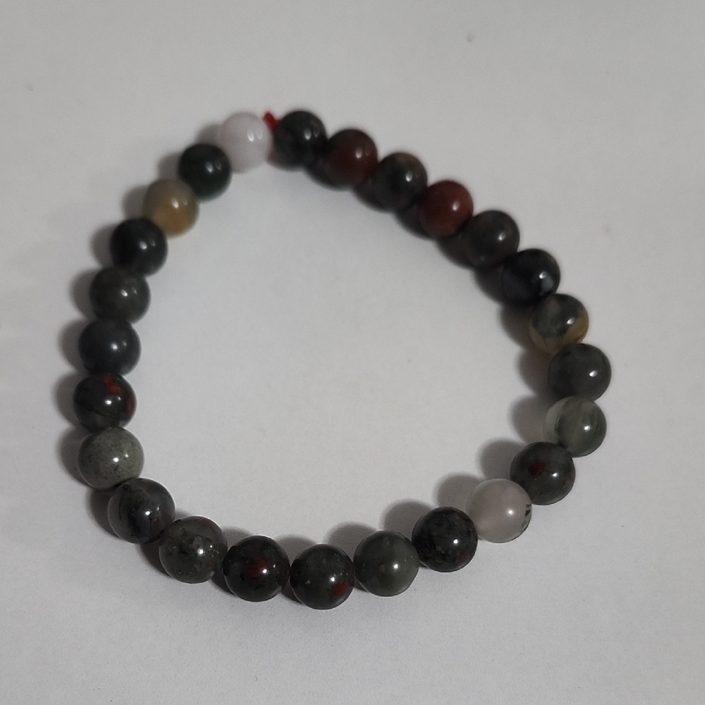 Handcrafted Sacred Ground African Bloodstone Bracelet
